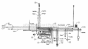 Electrical (Over Head Valve) Diagram and Parts List for 13A4662F129 2001 Yard Machines Lawn Tractor